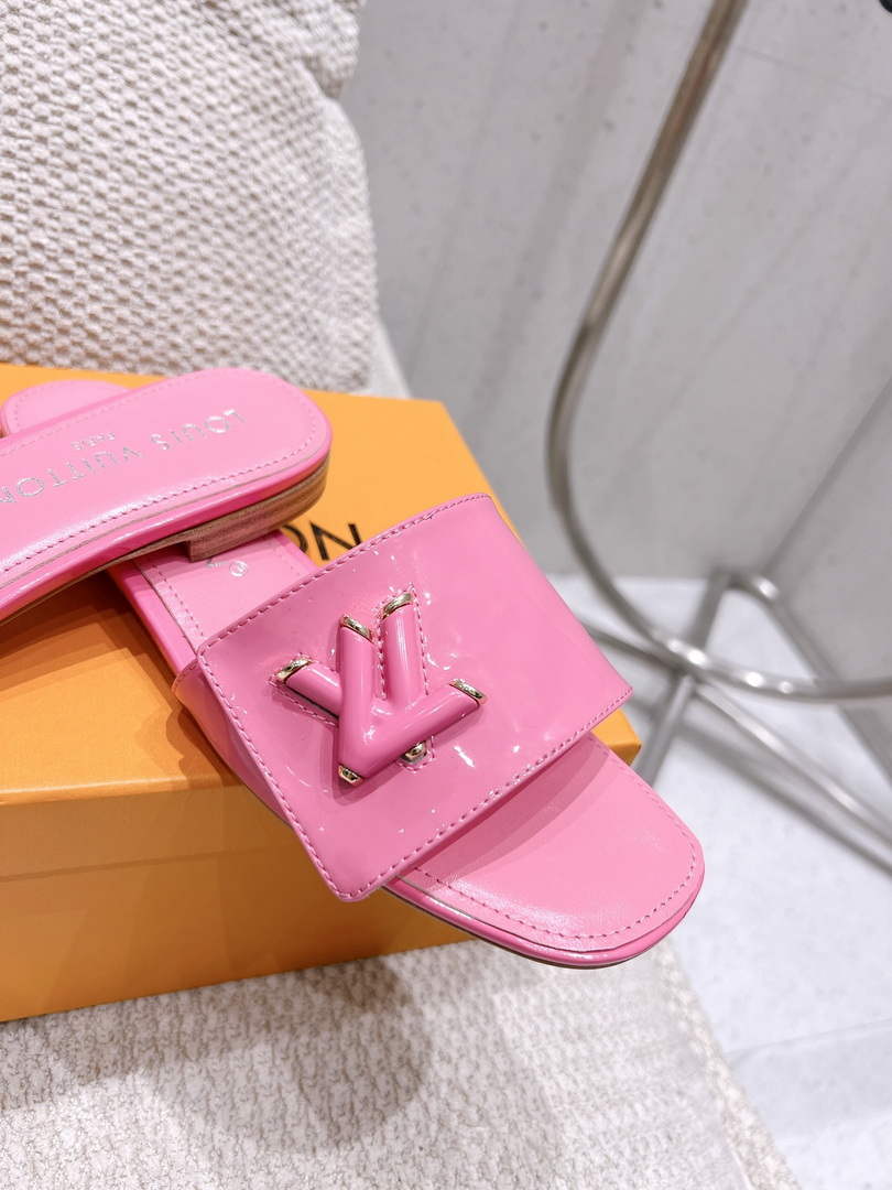 LV 1AB2QQ Louis Vuitton Women's Shake Flat Mule L68274
