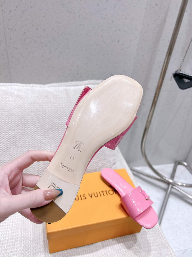 LV 1AB2QQ Louis Vuitton Women's Shake Flat Mule L68274