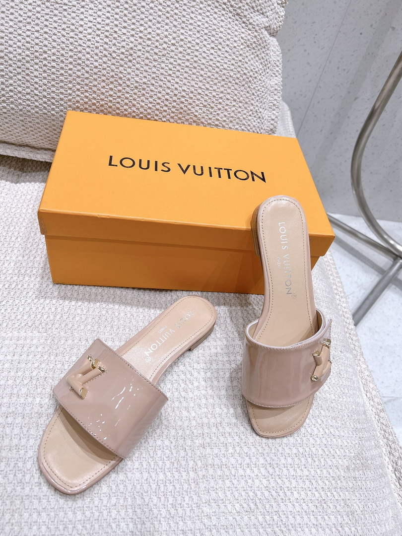 LV 1AB2QQ Louis Vuitton Women's Shake Flat Mule L68275