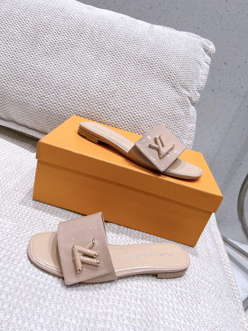 LV 1AB2QQ Louis Vuitton Women's Shake Flat Mule L68275