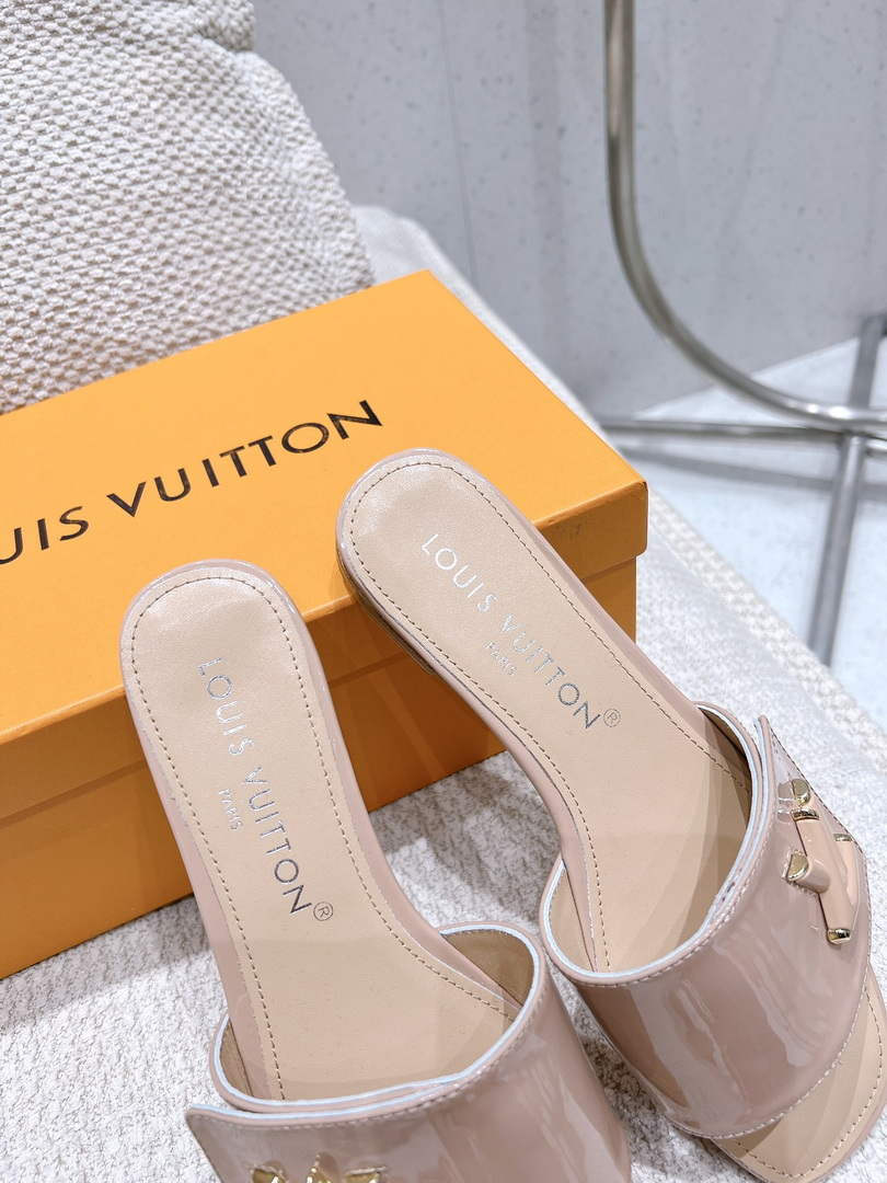 LV 1AB2QQ Louis Vuitton Women's Shake Flat Mule L68275
