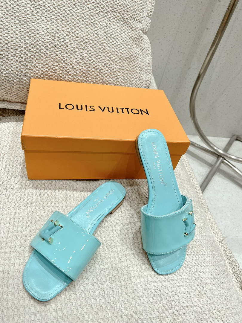 LV 1AB2QQ Louis Vuitton Women's Shake Flat Mule L68276