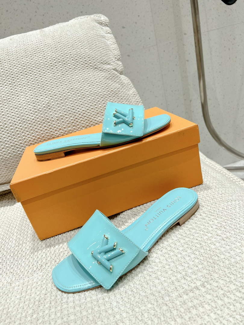 LV 1AB2QQ Louis Vuitton Women's Shake Flat Mule L68276