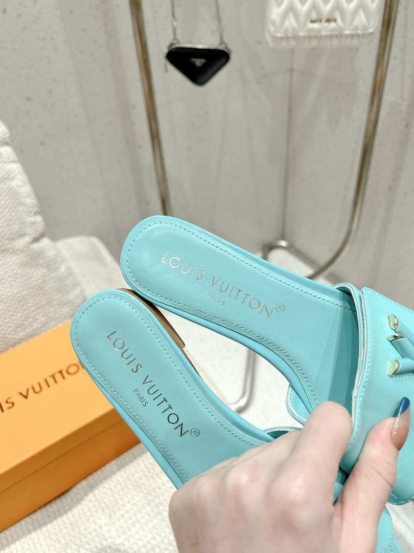 LV 1AB2QQ Louis Vuitton Women's Shake Flat Mule L68276