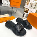 LV 1AB3DL Louis Vuitton Pool 55 Flat Comfort Mules L600733 - 35 - View 1