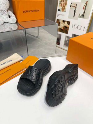 LV 1AB3DL Louis Vuitton Pool 55 Flat Comfort Mules L600733 - 35 - View 4
