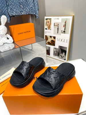 LV 1AB3DL Louis Vuitton Pool 55 Flat Comfort Mules L600733 - 35 - View 7