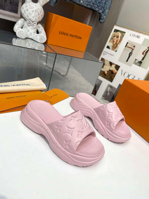 LV 1AB3DL Louis Vuitton Pool 55 Flat Comfort Mules L600734 - 35 - View 1