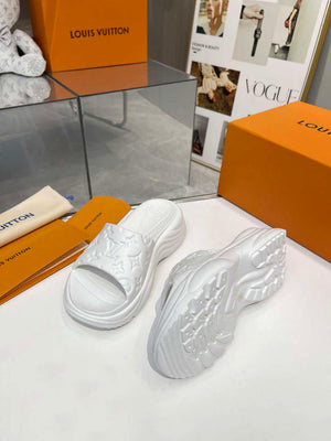LV 1AB3FY Louis Vuitton Pool 55 Flat Comfort Mules L600732 - 35 - View 4