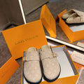 LV 1AB3PU Louis Vuitton LV Cosy Flat Comfort Clogs L99024 - 35 - View 1