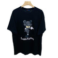 LV 1AB4UM Louis Vuitton Print Cotton Jersey  Men Women's T-shirt L56225