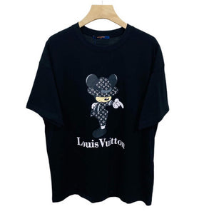 LV 1AB4UM Louis Vuitton Print Cotton Jersey  Men Women's T-shirt L56225 - XS - View 1
