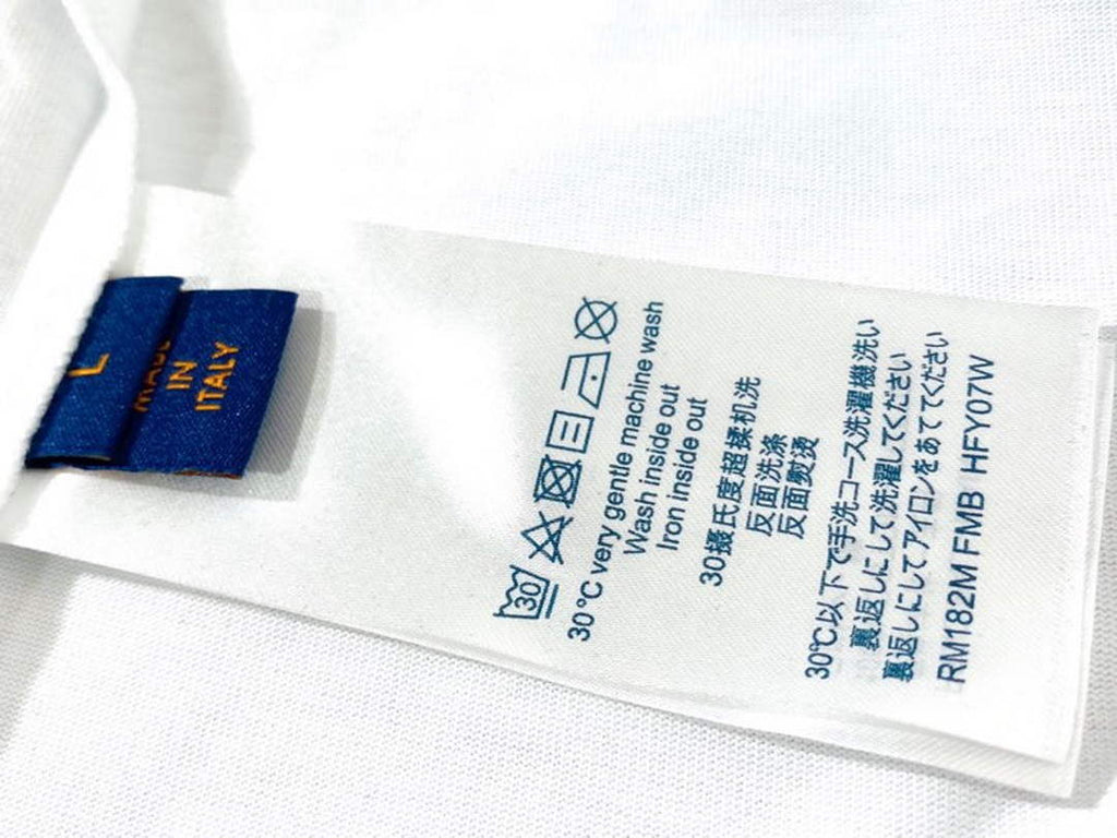 LV 1AB4UM Louis Vuitton Print Cotton Jersey  Men Women's T-shirt L56228