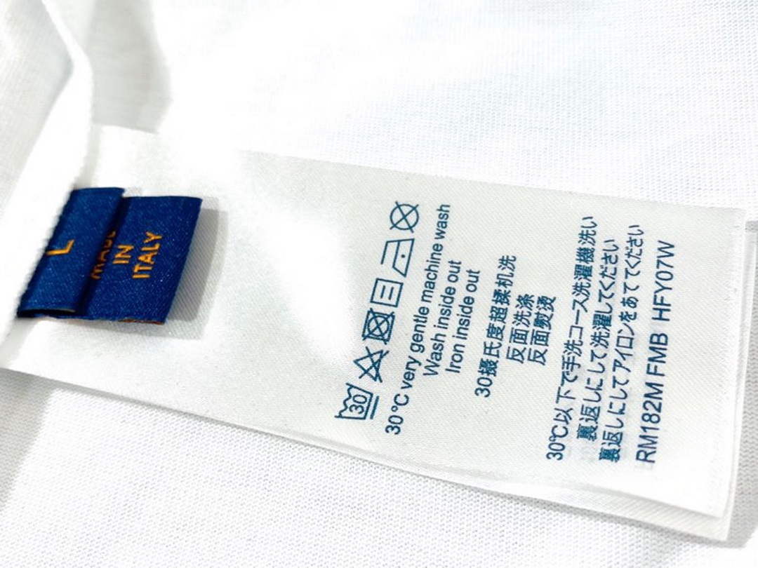LV 1AB4UM Louis Vuitton Print Cotton Jersey  Men Women's T-shirt L56228