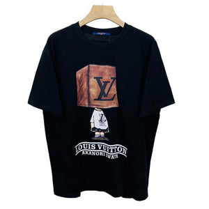 LV 1AB4UM Louis Vuitton Print Cotton Jersey  Men Women's T-shirt L56229 - XS - View 1