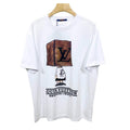 LV 1AB4UM Louis Vuitton Print Cotton Jersey  Men Women's T-shirt L56230