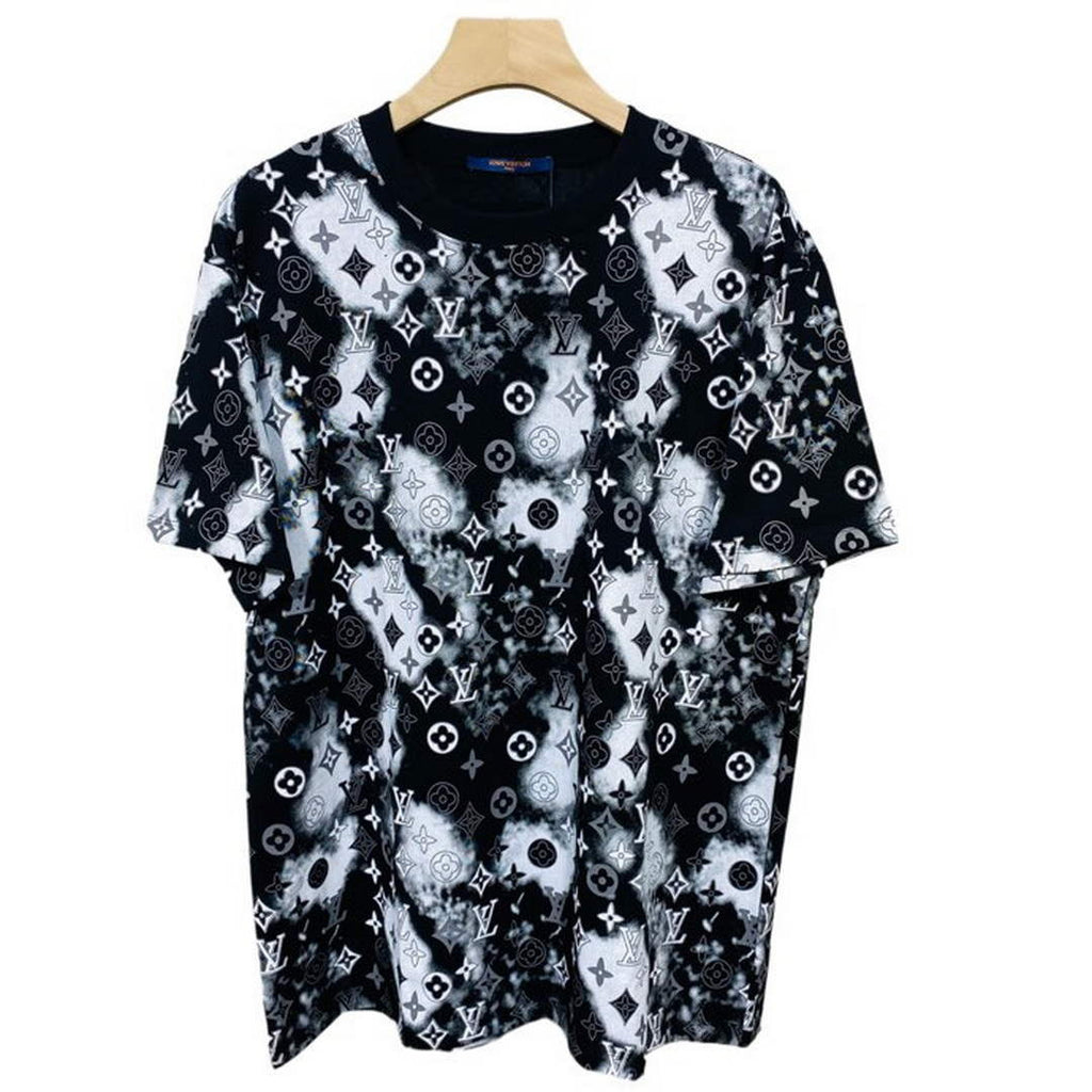 LV 1AB4UM Louis Vuitton Print Cotton Jersey  Men Women's T-shirt L56231