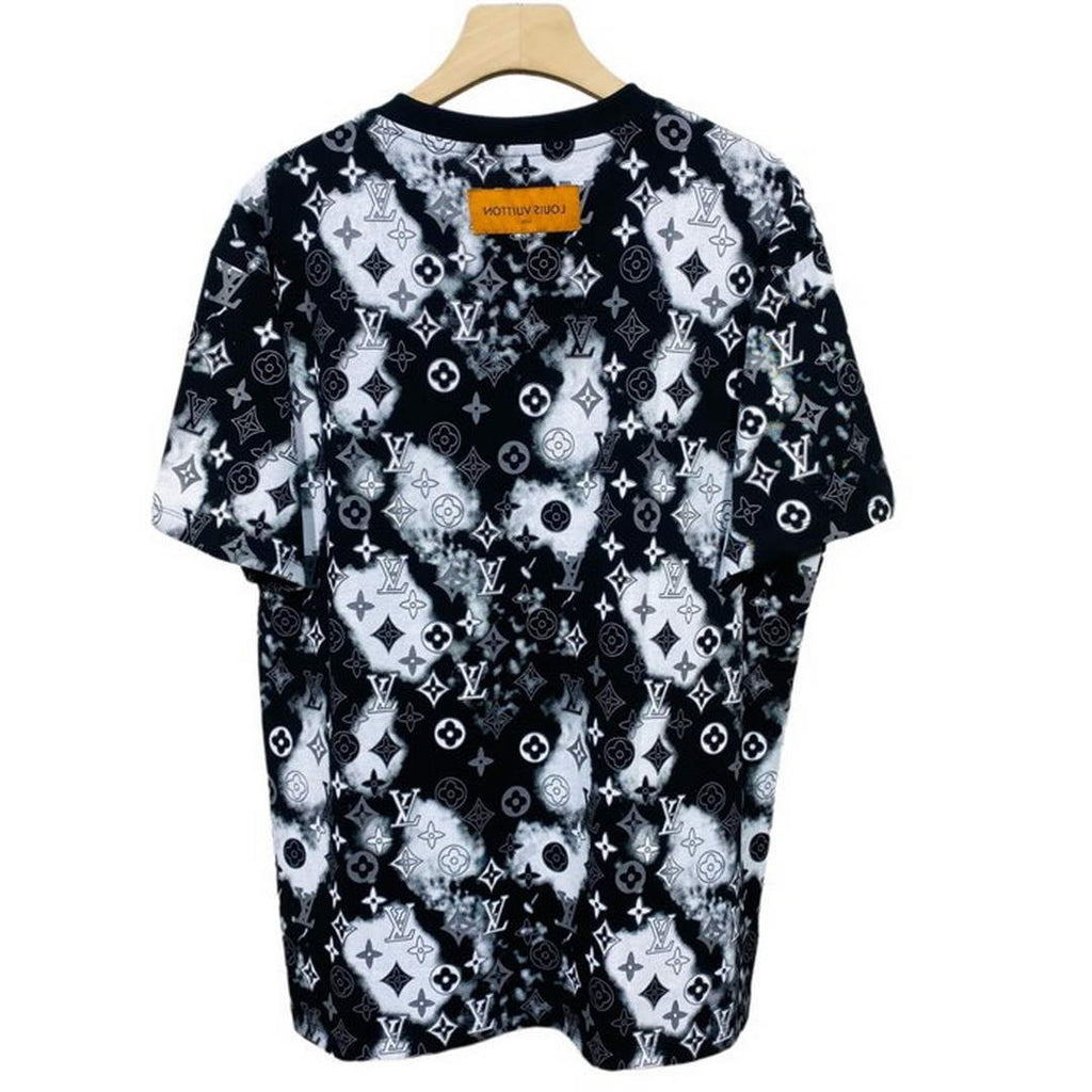 LV 1AB4UM Louis Vuitton Print Cotton Jersey  Men Women's T-shirt L56231