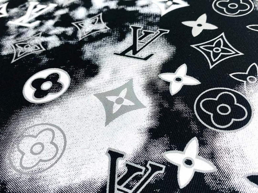 LV 1AB4UM Louis Vuitton Print Cotton Jersey  Men Women's T-shirt L56231