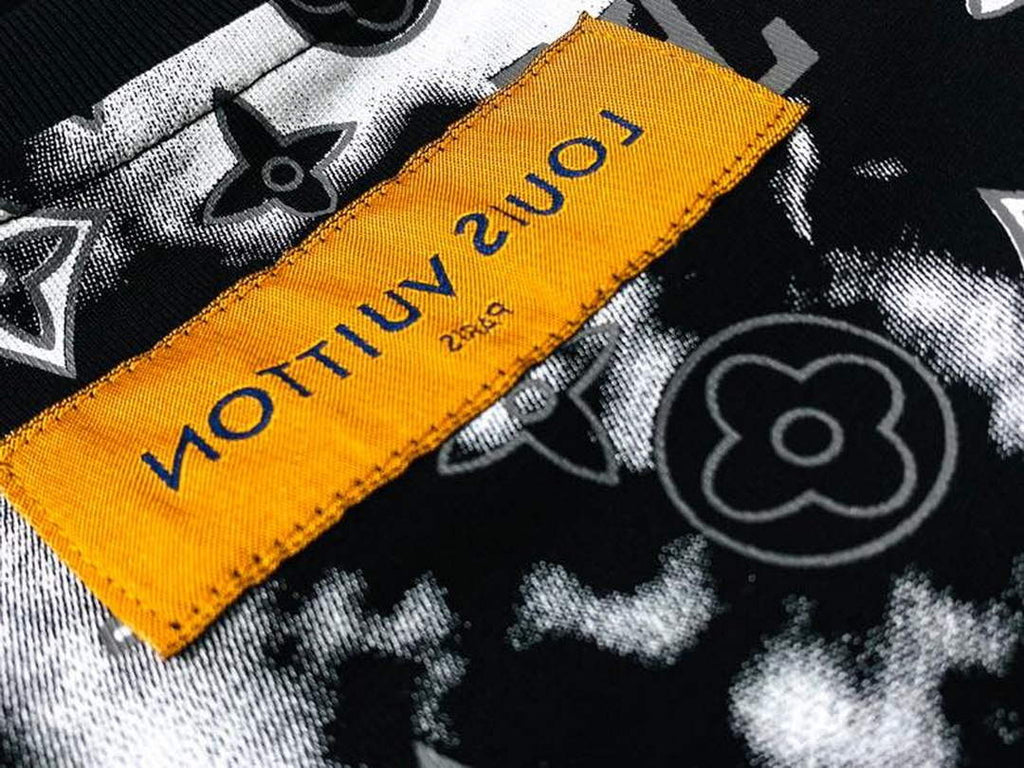 LV 1AB4UM Louis Vuitton Print Cotton Jersey  Men Women's T-shirt L56231