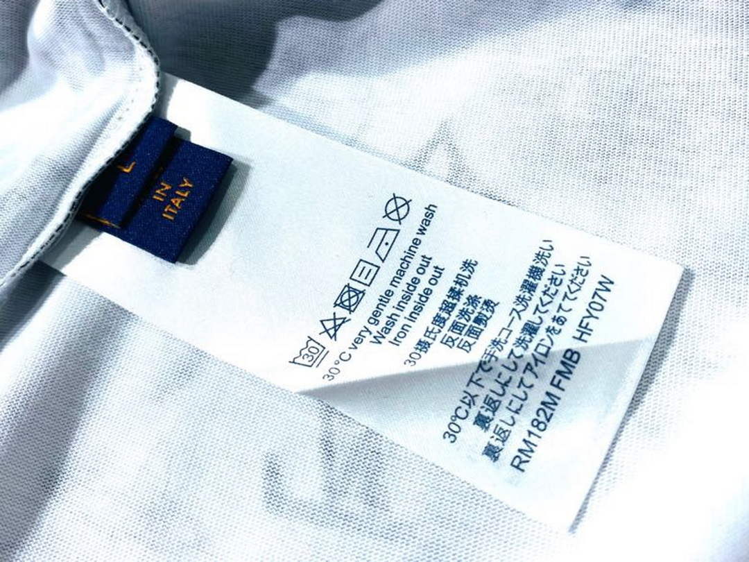 LV 1AB4UM Louis Vuitton Print Cotton Jersey  Men Women's T-shirt L56232