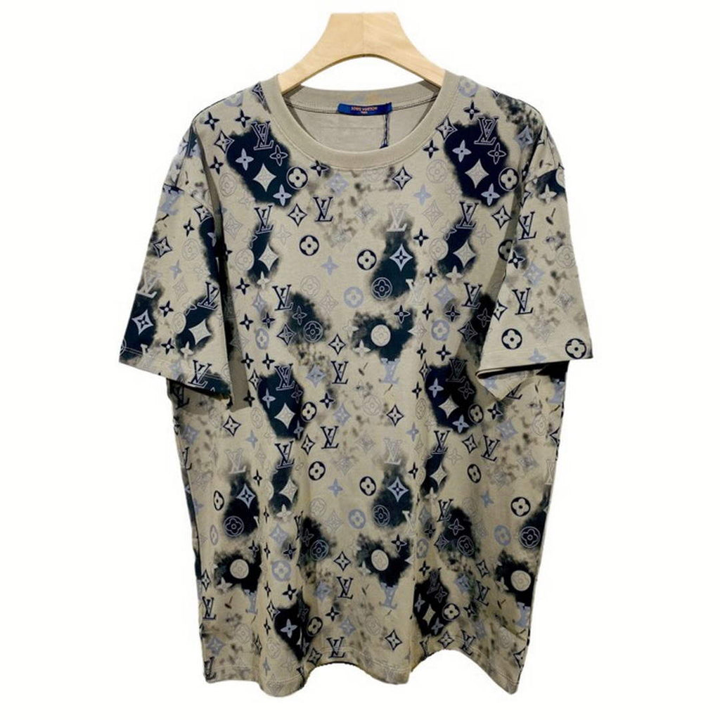 LV 1AB4UM Louis Vuitton Print Cotton Jersey  Men Women's T-shirt L56233