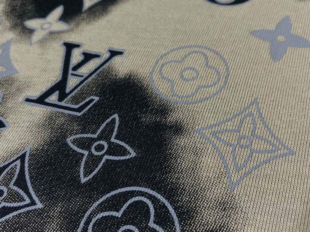 LV 1AB4UM Louis Vuitton Print Cotton Jersey  Men Women's T-shirt L56233