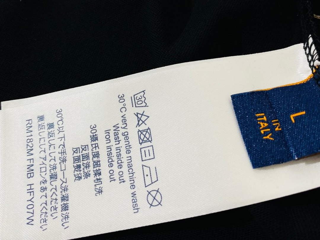 LV 1AB4UM Louis Vuitton Print Cotton Jersey  Men Women's T-shirt L56234