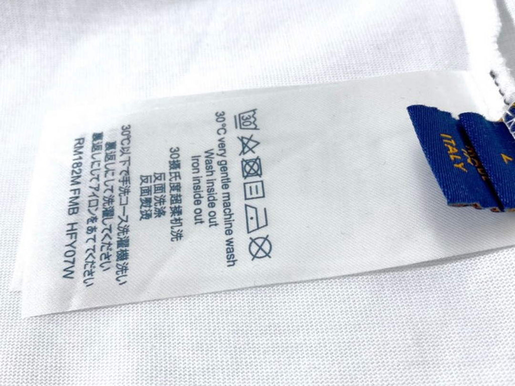 LV 1AB4UM Louis Vuitton Print Cotton Jersey  Men Women's T-shirt L56235