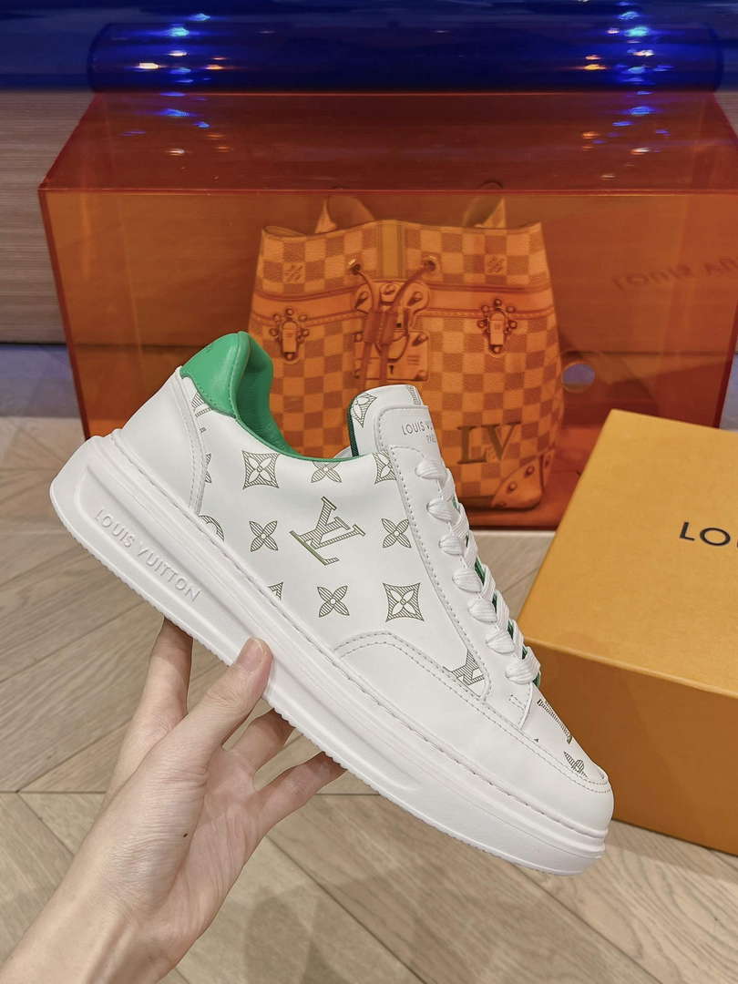 LV 1ABMDP Louis Vuitton Men Beverly Hills Sneaker L62341 - Male-39 - View 4