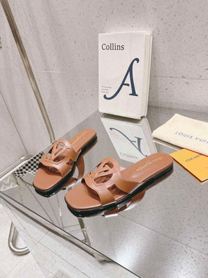 LV 1ABP20 Louis Vuitton LV Isola Flat Mules L66398 - US 4=Euro 35 - View 3