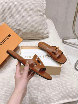 LV 1ABP20 Louis Vuitton LV Isola Flat Mules L66398 - US 4=Euro 35 - View 7