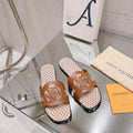 LV 1ABP20 Louis Vuitton LV Isola Flat Mules L66399 - US 4=Euro 35 - View 1