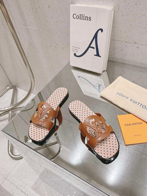 LV 1ABP20 Louis Vuitton LV Isola Flat Mules L66399 - US 4=Euro 35 - View 2