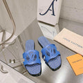 LV 1ABP20 Louis Vuitton LV Isola Flat Mules L66400 - US 4=Euro 35 - View 1