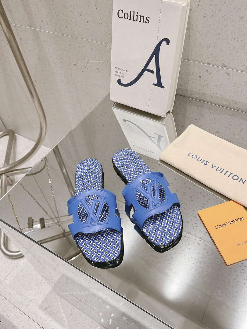 LV 1ABP20 Louis Vuitton LV Isola Flat Mules L66400 - US 4=Euro 35 - View 1