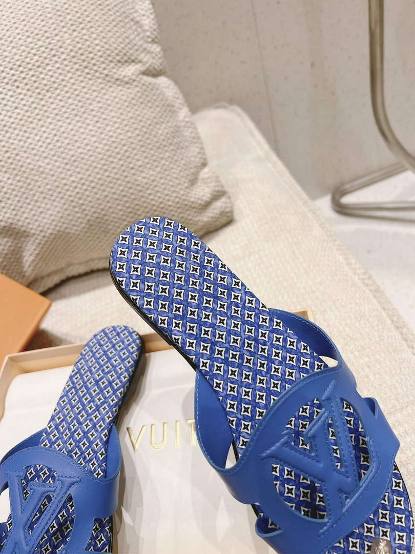 LV 1ABP20 Louis Vuitton LV Isola Flat Mules L66400 - US 4=Euro 35 - View 8