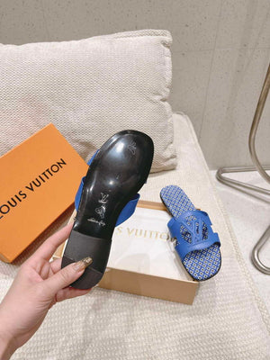 LV 1ABP20 Louis Vuitton LV Isola Flat Mules L66400 - US 4=Euro 35 - View 9