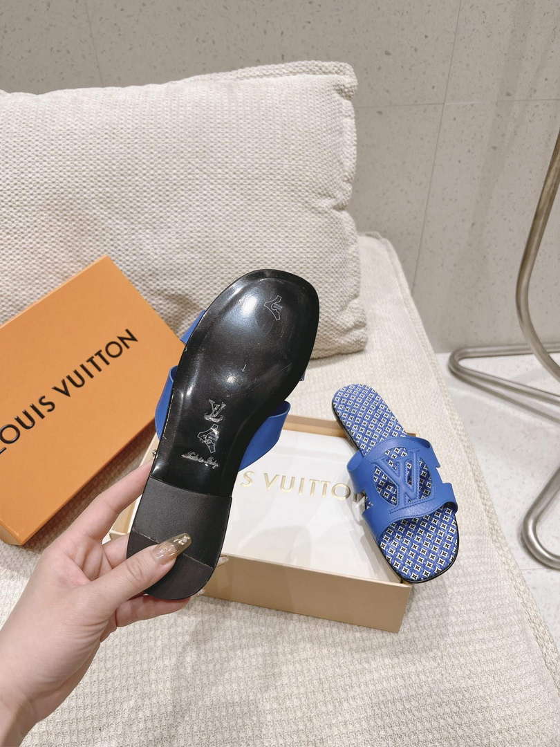 LV 1ABP20 Louis Vuitton LV Isola Flat Mules L66400 - US 4=Euro 35 - View 9