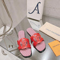 LV 1ABP20 Louis Vuitton LV Isola Flat Mules L66401 - US 4=Euro 35 - View 1