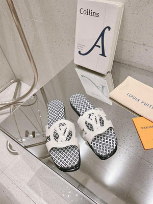 LV 1ABP20 Louis Vuitton LV Isola Flat Mules L66402 - US 4=Euro 35 - View 1