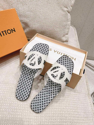 LV 1ABP20 Louis Vuitton LV Isola Flat Mules L66402 - US 4=Euro 35 - View 4