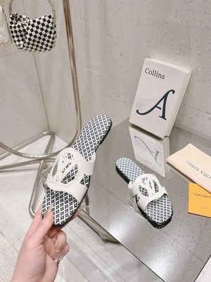 LV 1ABP20 Louis Vuitton LV Isola Flat Mules L66402 - US 4=Euro 35 - View 6