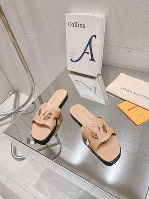 LV 1ABP20 Louis Vuitton LV Isola Flat Mules L66403 - US 4=Euro 35 - View 2