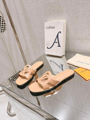 LV 1ABP20 Louis Vuitton LV Isola Flat Mules L66403 - US 4=Euro 35 - View 3