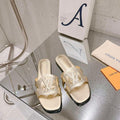 LV 1ABP20 Louis Vuitton LV Isola Flat Mules L66404 - US 4=Euro 35 - View 1