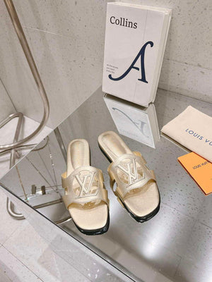LV 1ABP20 Louis Vuitton LV Isola Flat Mules L66404 - US 4=Euro 35 - View 1