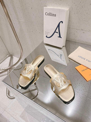 LV 1ABP20 Louis Vuitton LV Isola Flat Mules L66404 - US 4=Euro 35 - View 2