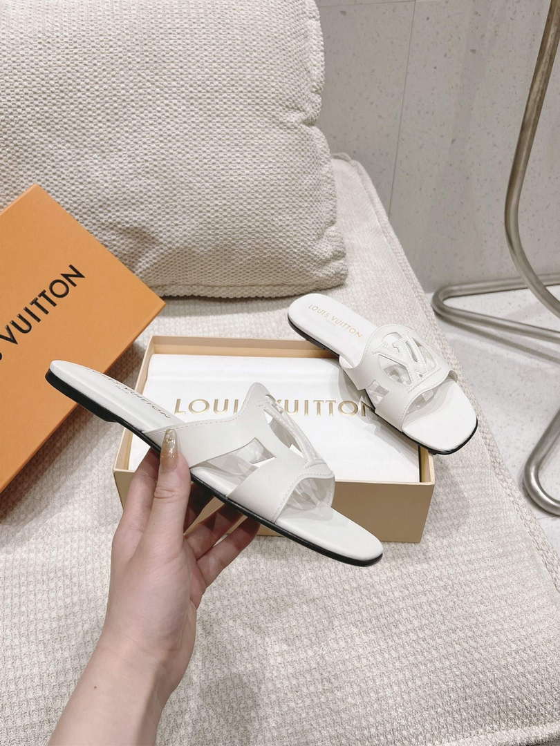 LV 1ABP20 Louis Vuitton LV Isola Flat Mules L66405