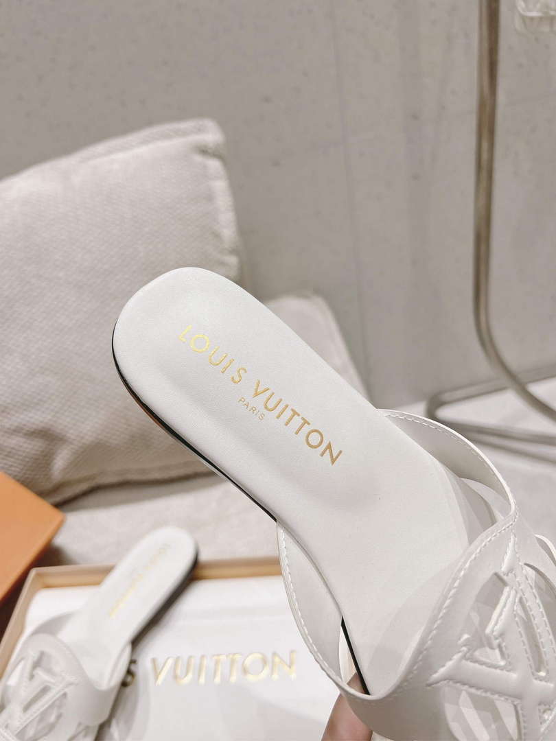 LV 1ABP20 Louis Vuitton LV Isola Flat Mules L66405 - US 4=Euro 35 - View 8